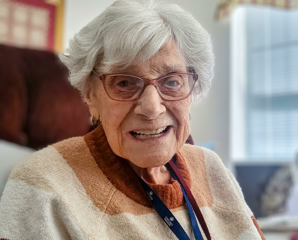 Senior Resident Gertrude Clauhs